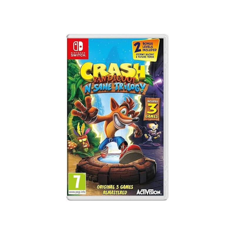 Crash Bandicoot N. Sane Trilogy ANG (używana) SWITCH