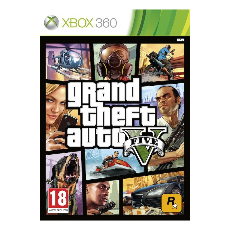 GTA V Grand Theft Auto V PL (+GTA Online) (używana) Xbox360