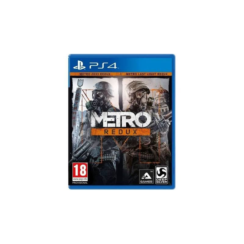 Metro 2023 Redux & Metro Last Light Redux PL (używana) PS4