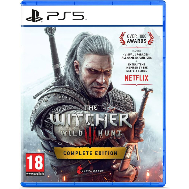 Wiedźmin 3: Dziki Gon – Edycja Kompletna PL+ kolekcjonerski Steelbox (używana) PS5