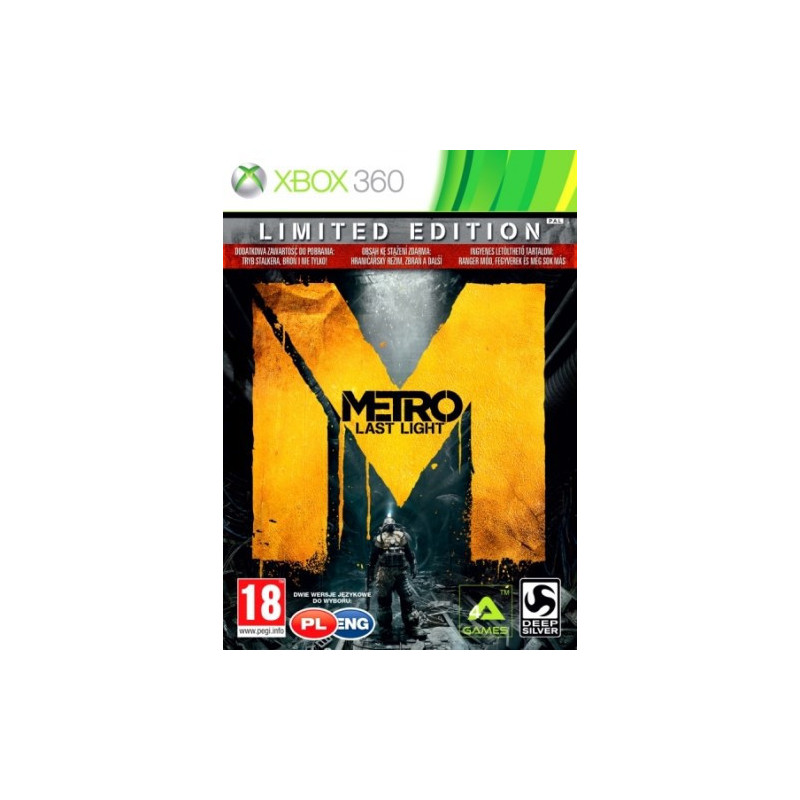 Metro Last Light PL (używane) XBOX360