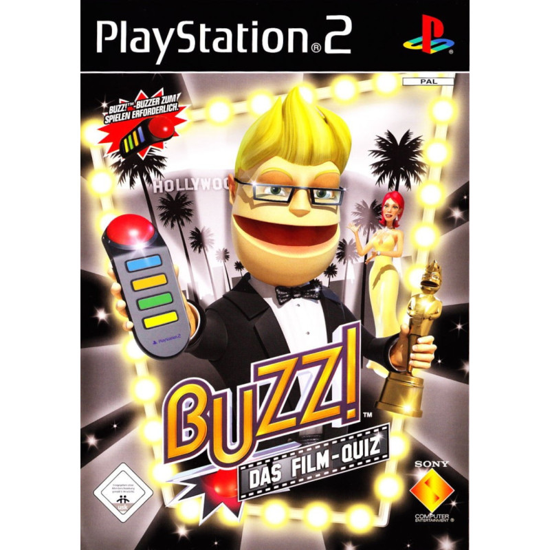 Buzz! The Hollywood Quiz ANG (używana) PS2
