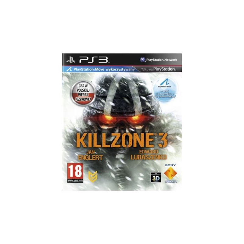 Killzone 3 PL opcjonalnie MOVE (używana) PS3
