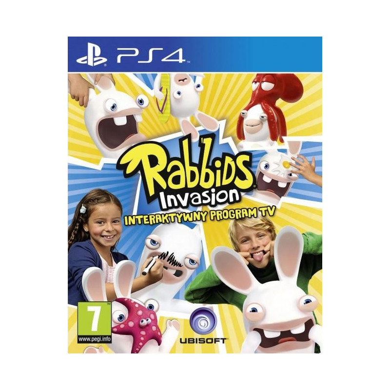Rabbids Invasion : The Interactive TV Show PL (folia) PS4