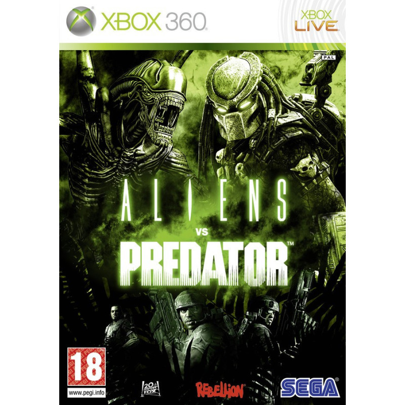 Aliens vs Predator ANG (używana) XBOX360
