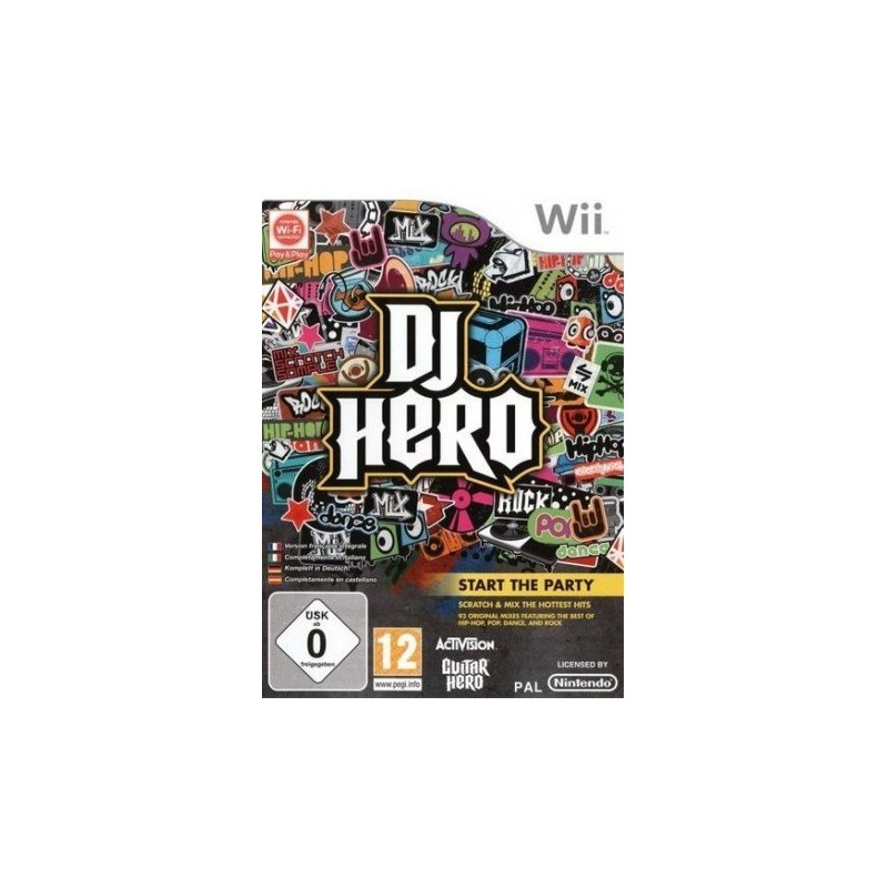 DJ Hero ANG (używana) NintendoWii