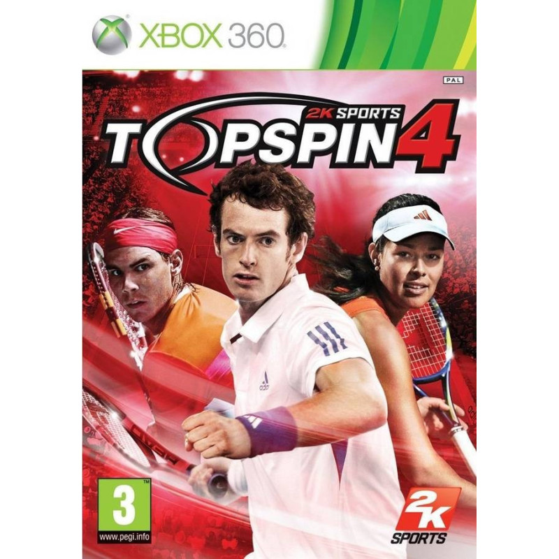 Top Spin 4 ANG (używana) XBOX360