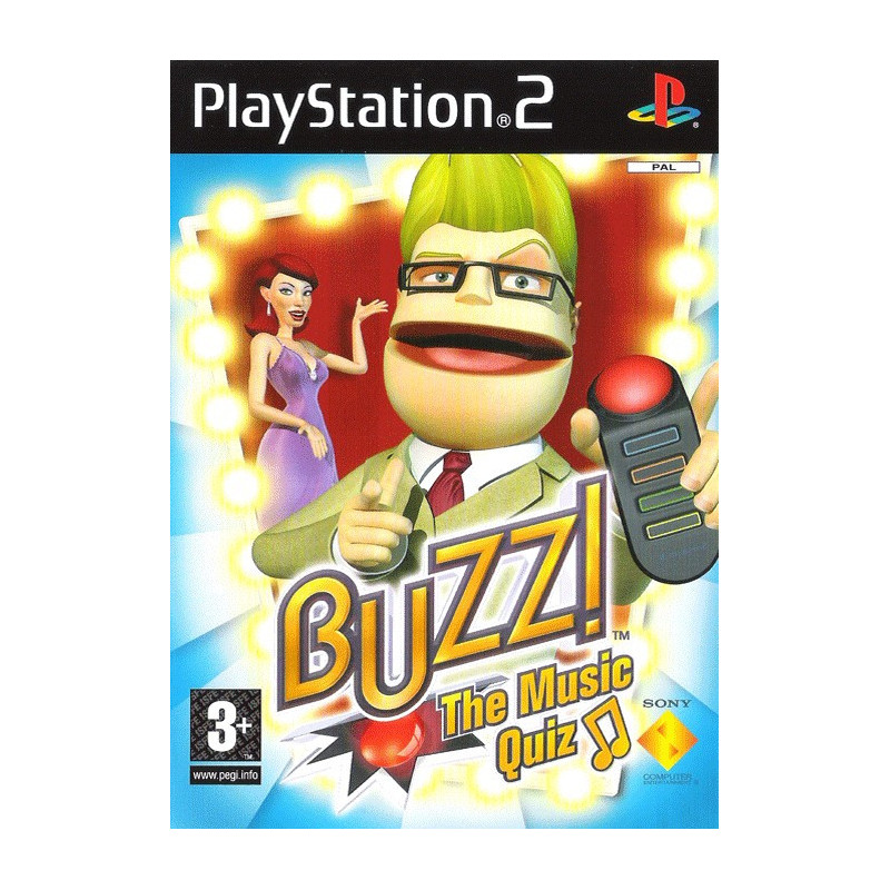 Buzz! Muzyczny Quiz ITA (używana) PS2