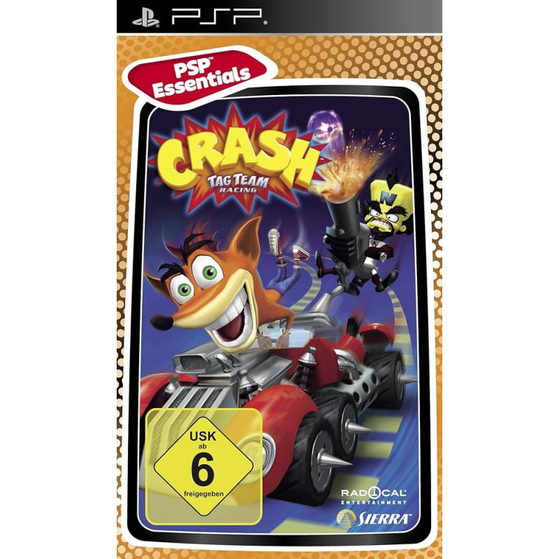 Crash Tag Team Racing ANG (używana) PSP
