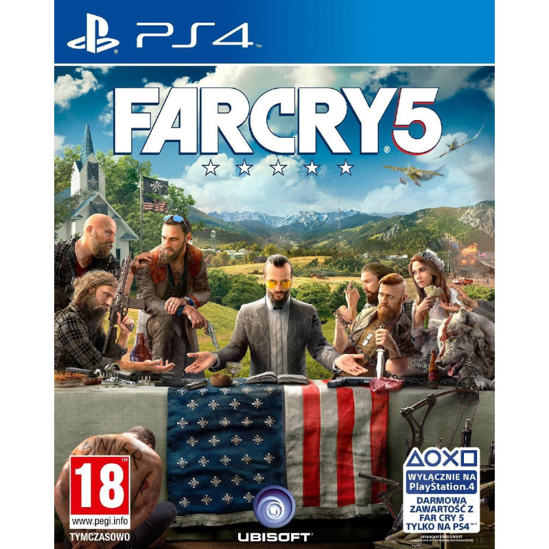 Far Cry 5 PL (używana) PS4/PS5