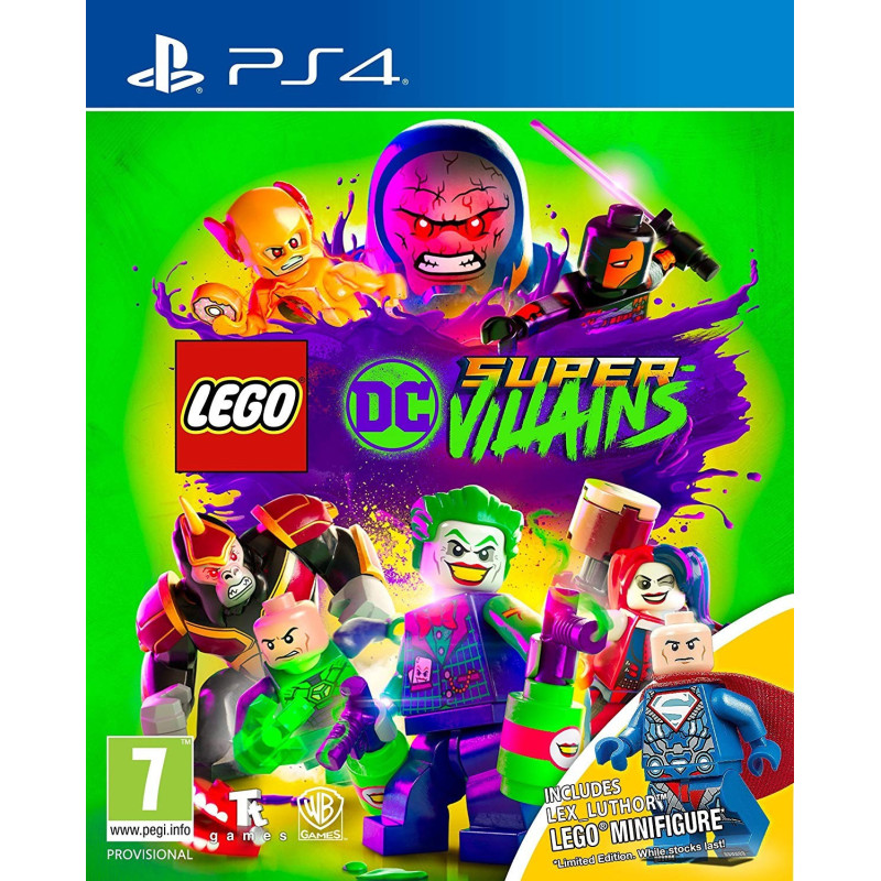 LEGO DC Super Villains PL (używana) PS4