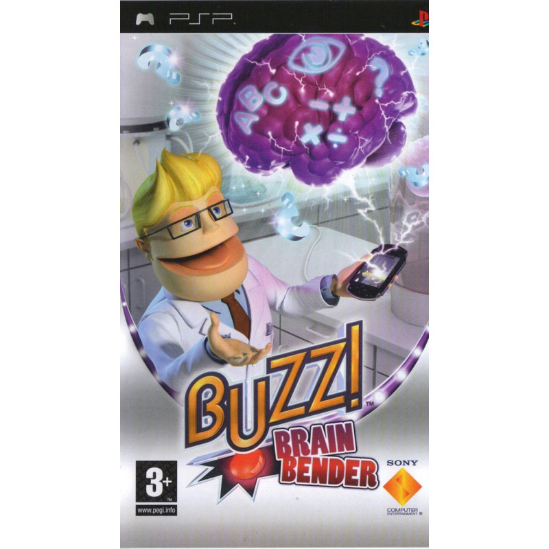 Buzz! Brain Bender PL (używana) PSP