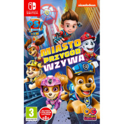 Psi Patrol : Miasto Przygód Wzywa PL (używana) SWITCH