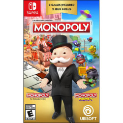 MONOPOLY + MONOPOLY MADNESS DUALPACK PL (folia) Switch