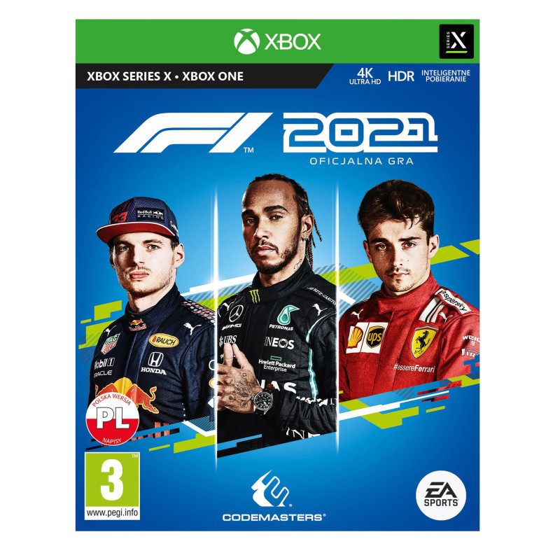 F1 2021 PL (używana) XBOX ONE/SERIES X
