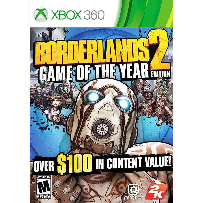 Borderlands 2 Game Of The Year (GOTY) ANG XBOX 360