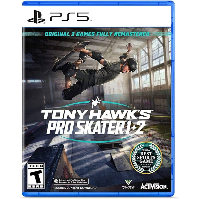 Tony Hawk's Pro Skater 1+2 ANG (używana) PS5