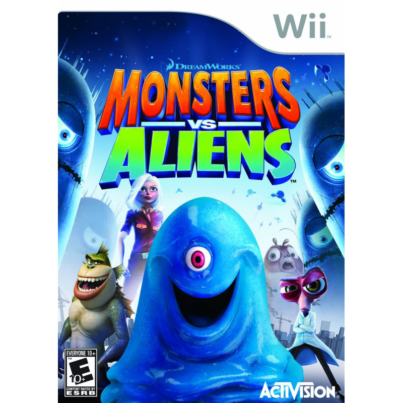 Monsters vs. Aliens ANG (używana) Wii