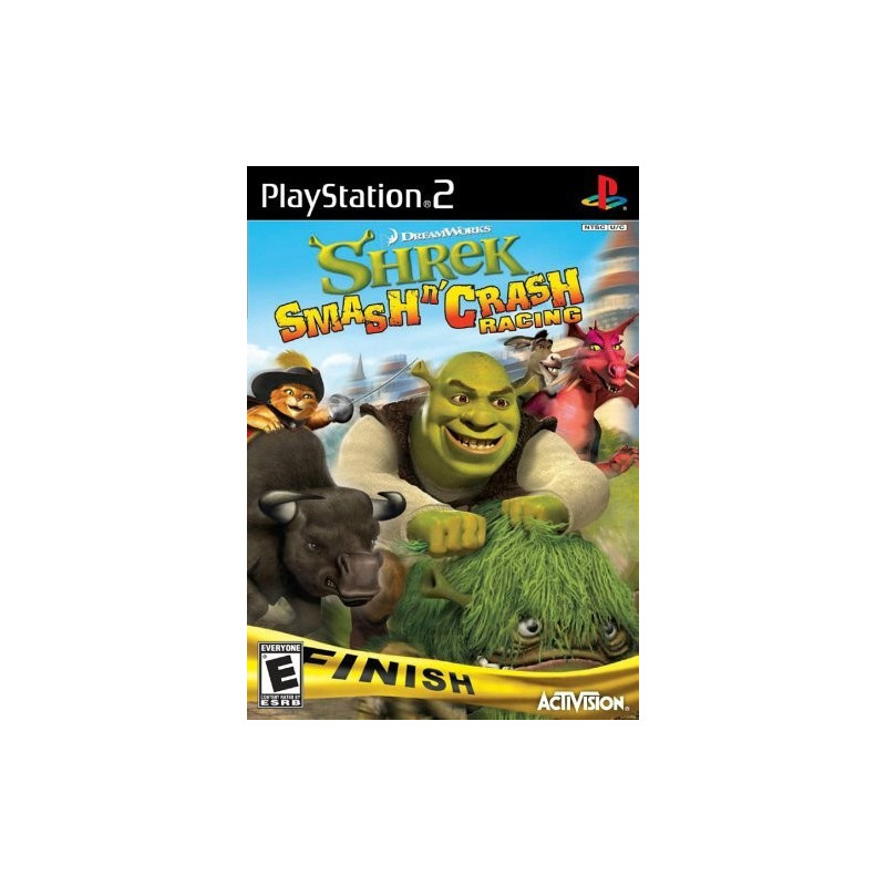 Shrek Smash n' Crash Racing ANG (używana) PS2