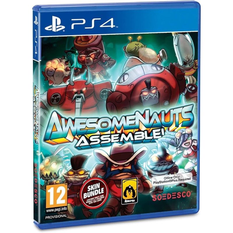 Awesomenauts Assemble! ANG (używana) PS4/PS5