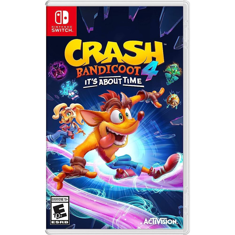 Crash Bandicoot 4 : Najwyższy czas PL (używana) SWITCH